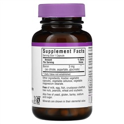 Bluebonnet Nutrition, Тройной бор, 90 вегетарианских капсул