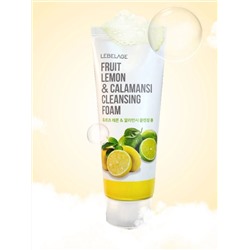 LEBELAGE - ПЕНКА ДЛЯ УМЫВАНИЯ С ФРУКТАМИ, ЛИМОНОМ И КАЛАМАНСИ FRUIT LEMON & CALAMANSI CLEANSING FOAM, 100 ML