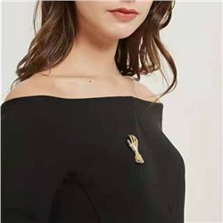 Брошка "Рука" золото, 506003, арт.311.828