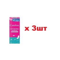 Carefree Прокладки 20шт Cotton Feel Normal 3шт