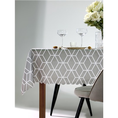 Скатерть «Доляна» Hexagon, 145×180 см, 100% п/э