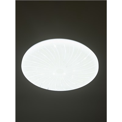 Светильник «Глянец» LED 30 Вт, 6000K d36, h=6 см, белый