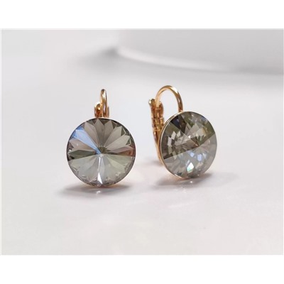 Серьги с кристаллами Swarovski