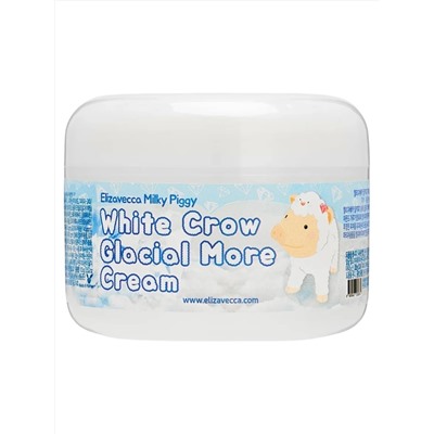 Elizavecca Осветляющий крем для лица / White Crow Glacial More Cream, 100 мл 14889