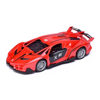 Машина "СпортКар" р/у, 27MHz, в коробке