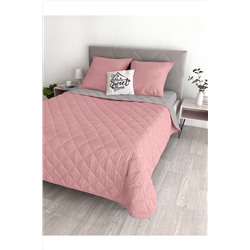 КПБ с одеялом New Style КМ-019 серый-брусника НАТАЛИ, 895416