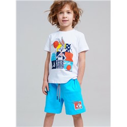 Комплект трикотажный для мальчиков: фуфайка (футболка), шорты