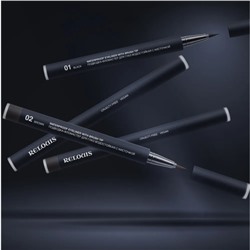 Подводка-Фломастер для глаз Водостойкая с кисточкой тон 01 black