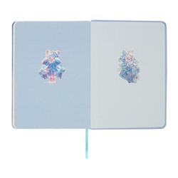 Записная книжка подарочная, 96 листов, в линейку, 3D Аниме, 17.7×12.4 см