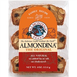 Almondina, Оригинальное миндальное печенье, 113 г (4 унции)