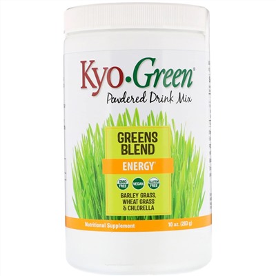 Kyolic, Kyo-Green, сухая смесь для напитка, 10 унций (283 г)