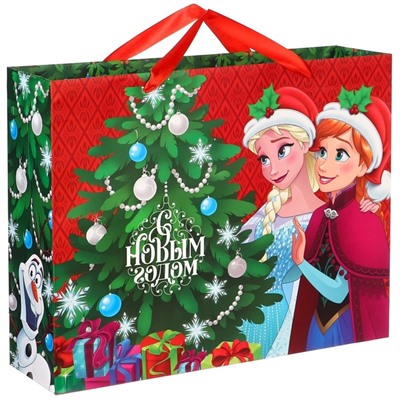 Пакет ламинат горизонтальный, «С Новым годом», 40×31×11.5 см, МИКС