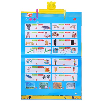 Плакат развивающий "Говорящая книжка"