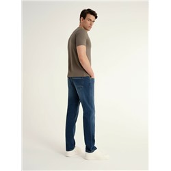 Straight CONTE CNM-01 Джинсы straight c эффектом потёртостей