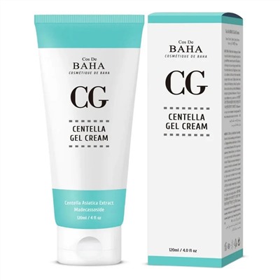 Cos De BAHA Успокаивающий гель-крем для лица и шеи с центеллой / Centella Gel Cream (CG120), 120 мл 24687