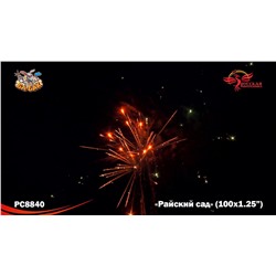 Фейерверк РС8840 Райский сад (1,25" х 100)