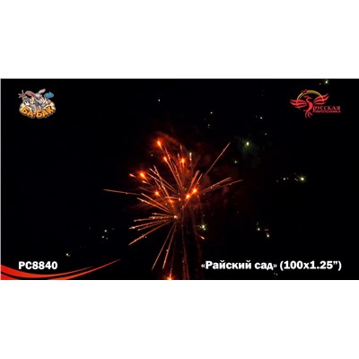 Фейерверк РС8840 Райский сад (1,25" х 100)