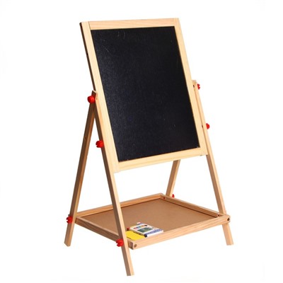 УЦЕНКА Детский двухсторонний мольберт «Премиум», в собранном виде 65×38.5×35 см, рабочая поверхность 35×40 см
