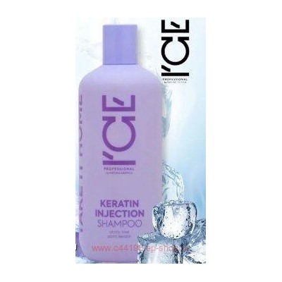 Ice by Natura Siberica Шампунь Кератиновый для повреждённых волос Keratin Injection 400 мл