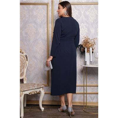 Платье Моя история (синий) П15019-13М