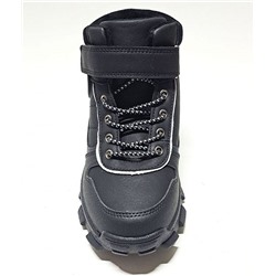 56-0135E черн Ботинки деми для мальчиков (31-36)/12