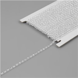 Стразы на нитях, 3 мм, 9±1 м, прозрачные