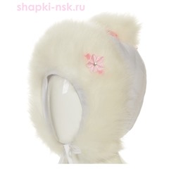 244-З Шалунья Ушанка для девочки (48-50)