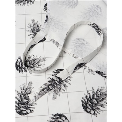 Фартук новогодний «Этель» Merry Christmas 60×70 см, 100% хлопок, саржа 190 г/м²