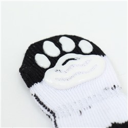 Носки нескользящие «Кеды», размер M (3/4×7 см), набор 4 шт.