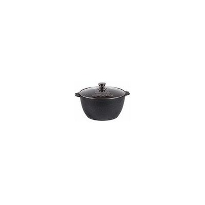 Кастрюля 6л АП Гранит black арт.46802