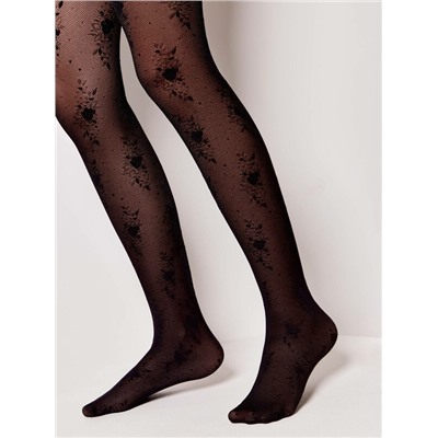 Колготки детские CONTE SOFIA Тонкие эластичные колготки с цветочным рисунком