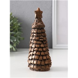 Фигурка ёлка «Ёлка денежная», 15×6×6 см, бронза