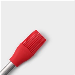 Кисть Доляна «Редмонд», силикон, 26 см, красная