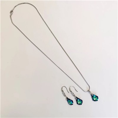 Комплект с кристаллами Swarovski