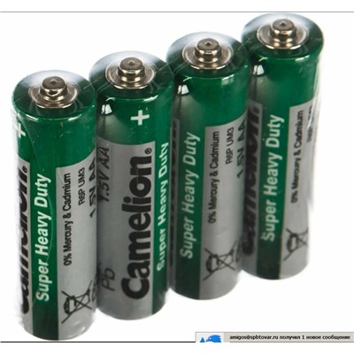 Эл-т питания Camelion R6 4S