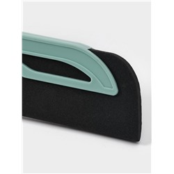 Водосгон для пола, EVA+PP, черенок нержавеющая сталь, 34×1.5×87 см