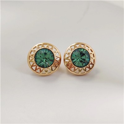 Серьги с кристаллами Swarovski