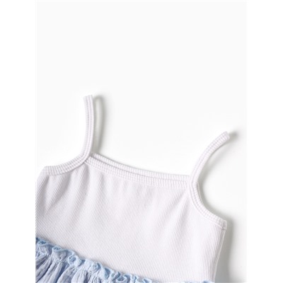 Сарафан для девочки «Крошка Я. Муслин», рост 80-86 см, голубой