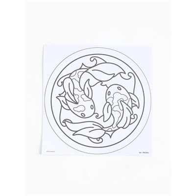 Ковровая вышивка «Карпы», набор для творчества