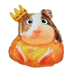 Шар (23''/58 см) Фигура, Хомячок, 1 шт. в уп.
