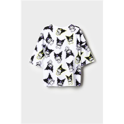 Фуфайка трикотажная для девочек (футболка) PLAYTODAY, 1243144