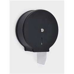 Диспенсер для туалетной бумаги Stölz, втулка 6 см, нержавеющая сталь, чёрный