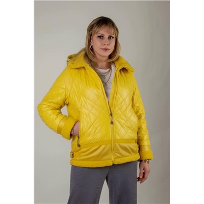 Куртка "Классика" верблюжья шерсть, арт.309 (Желтый)