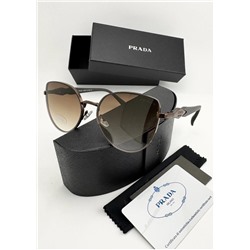 Набор женские солнцезащитные очки, коробка, чехол + салфетки #22770520