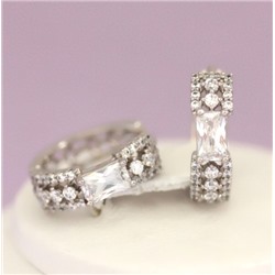 Серьги родий Н01-12758