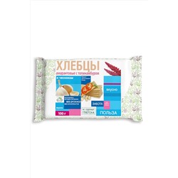 Хлебцы амарантовые c чесноком 100г ЭКОПРОДУКТЫ, 1187310