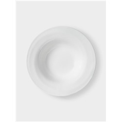 Тарелка глубокая Hanna Knövell, 1.05 л, d=24.8 см, фарфор, белая