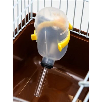 Клетка для грызунов «Пижон», 23×17×17 см, коричневая