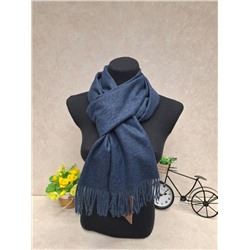 Мягкий палантин из кашемира, цвет тёмно-синий