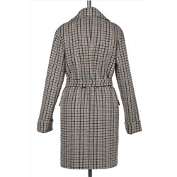 01-10121 Пальто женское демисезонное (пояс)